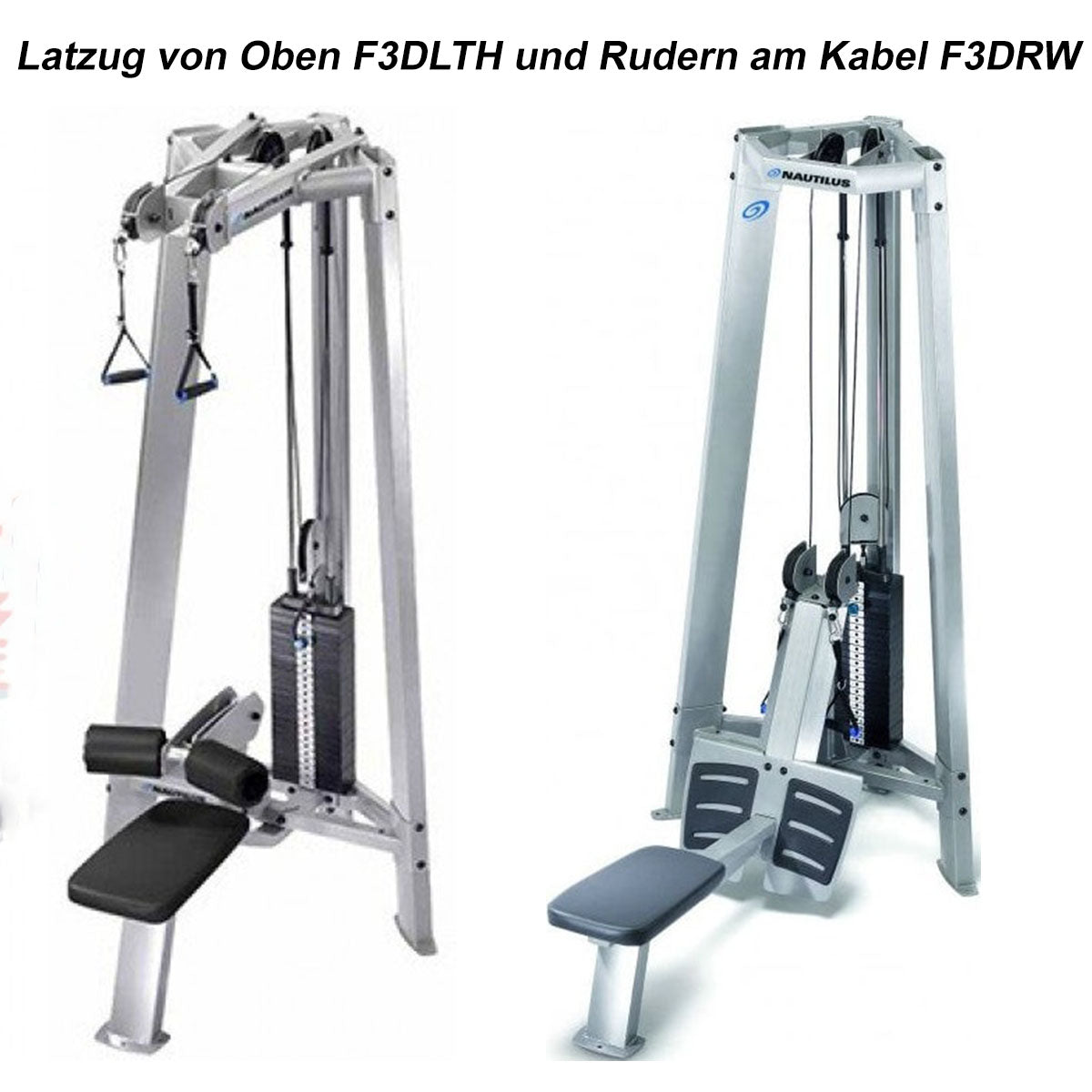 Nautilus Nitro EVO und Plus Serie - Kraftgeräte Set - 23 Fitnessgeräte und 3 Bänke im Set - gebraucht - TOP Zustand