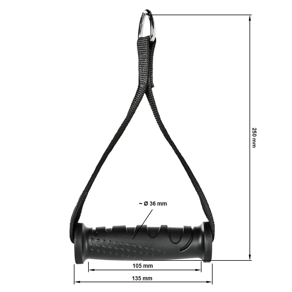 Einhandgriff - leicht, mit ergonomisch geformten Griffstück