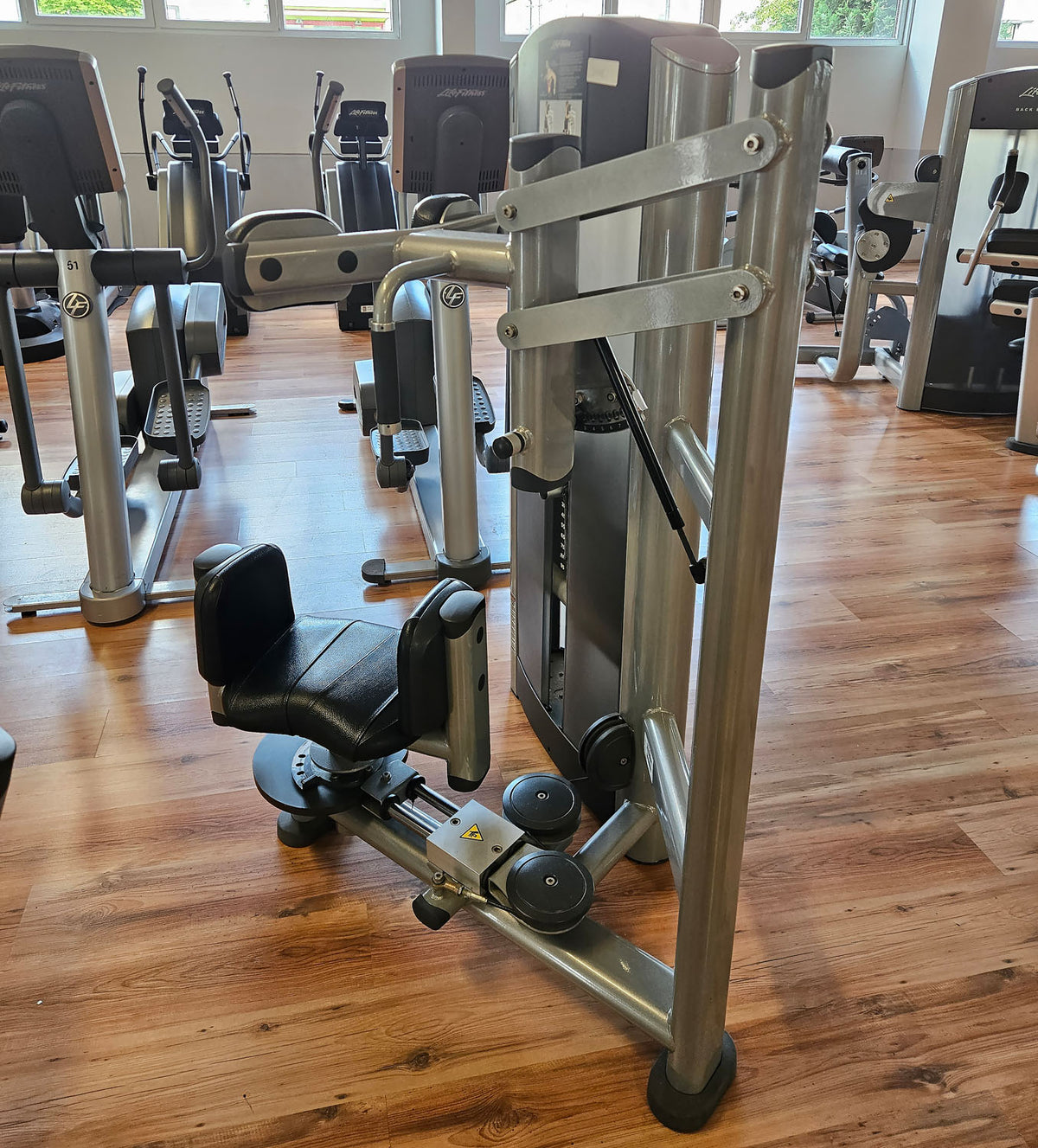 Life Fitness Rotationsmaschine, Rotary Torso Twister, Rumpfdrehung Rotator, Signature Series, Rahmenfarbe Silber, gebraucht - überholter Zustand