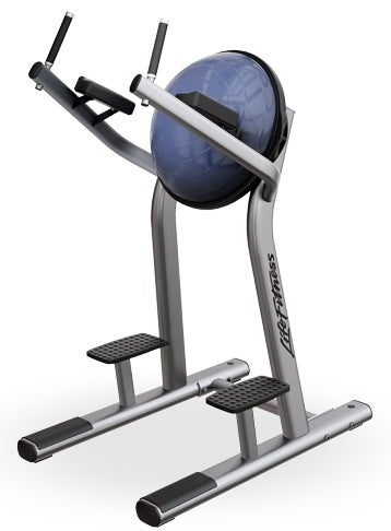 Life Fitness Bosu Ball Leg Raise SLR Gymnastic Ball, Signature Series, Frame Color Silver, Used - Refurbished Condition