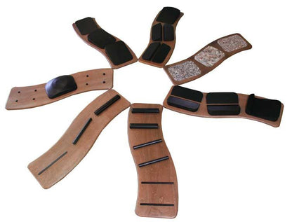 Extrafit Fuss-Zirkel, 7 Boards, Barfußpfad aus Holz, Fußzirkel, guter gebrauchter Zustand