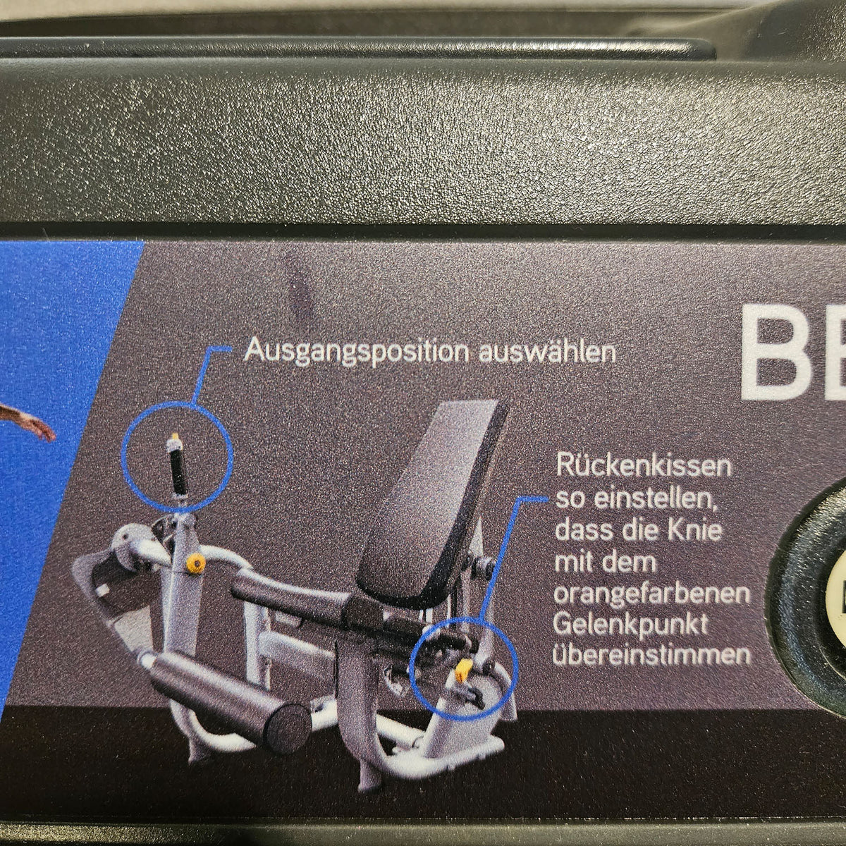 Matrix Ultra Leg Extension G7-S71, Beinstrecker sitzend, Rahmen Silber, gebraucht - überholter Zustand