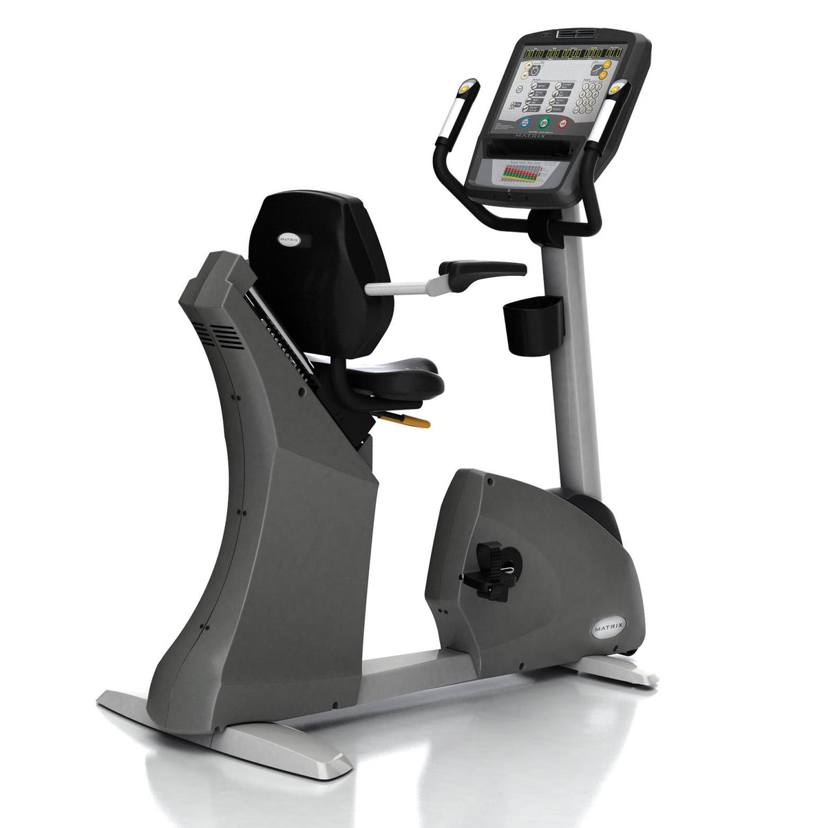 Matrix H5x Hybrid Bike Ergometer, Cycle mit Rückenlehne, Neues Modell, gebraucht - überholter Zustand