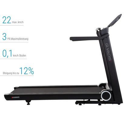 Hammer Q. VADIS 10.0 treadmill