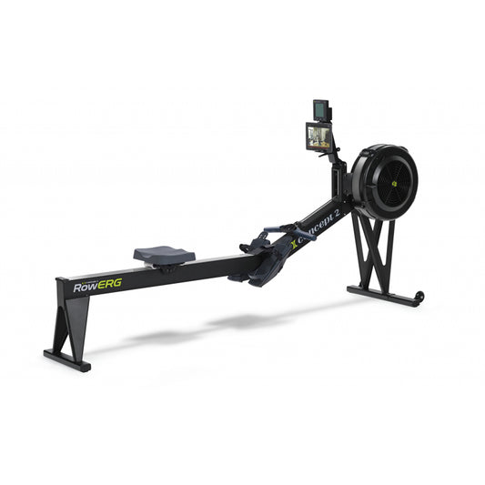 Concept2 Rudergerät RowErg mit hohen Beinen und PM5 Monitor - Farbe Schwarz - NEU