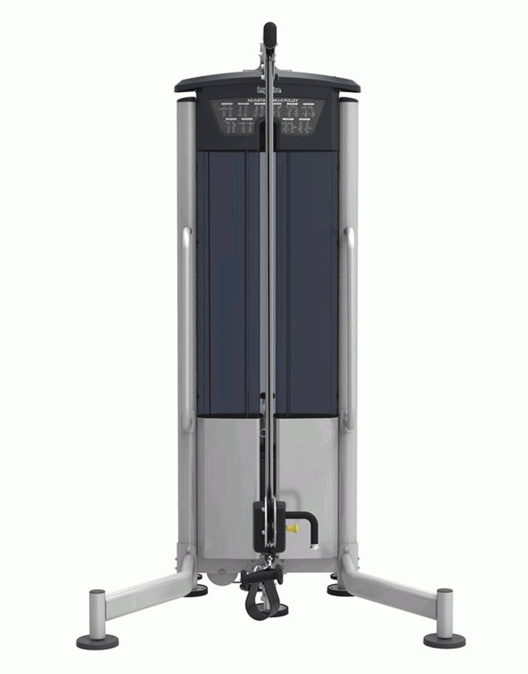 Impulse Fitness Pull Tower, IT9525 Adjustable Hi/Low Pulley Station