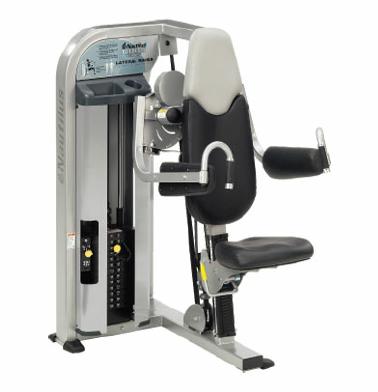 Nautilus Nitro Plus Seithebe, Lateral Raise, Silber, gebraucht