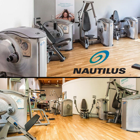 Nautilus One, 10 Kraftgeräte im Set, Nachfolger der legendären Nitro Fitness Serie, Silber, gebraucht - überholter Zustand