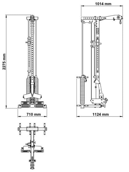 ATX Latzug - Option LTO-780 - Plate Load