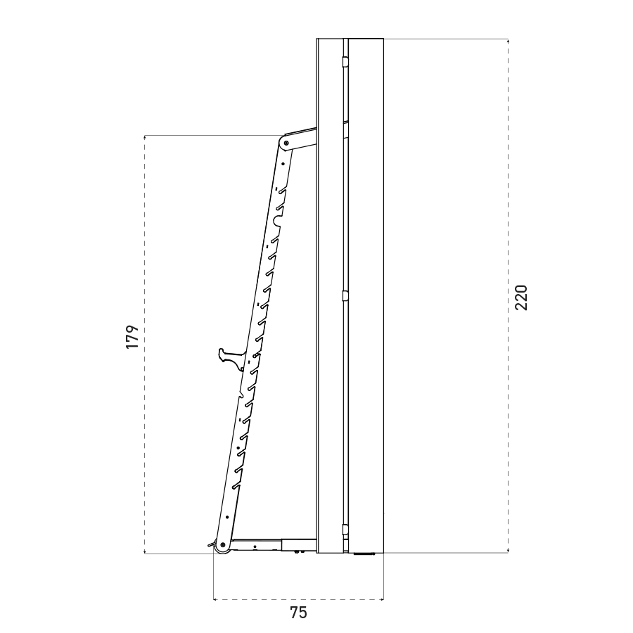 NOHRD Squat Rack