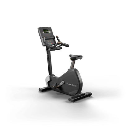 Matrix MX Performance Upright Cycle, Ergometer U-PS-F, Baujahr 2024 - MX LED Console Display, Farbe Schwarz, gebraucht - Neuwertiger Zustand