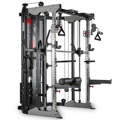 ATX Multigym GMX-2000 mit 2 x 90 KG Steckgewichten und Beinpresse
