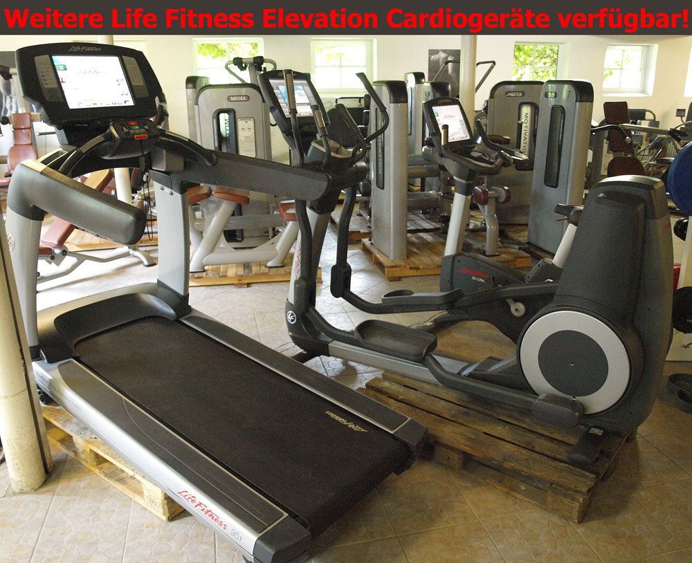 Life Fitness Ergometer 95C - Elevation Series 95c - Engage 7" Touchscreen Konsole, gebraucht - überholter Zustand