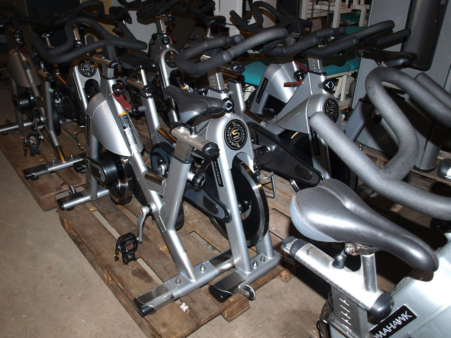 Tomahawk Indoor Cycle S-Series, Silver, used - 15 pieces