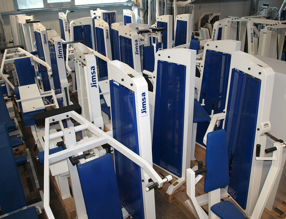 Jimsa Kraftgerätepark Proline Set 4, Fitnessstudio Geräte Ausstattung, gebraucht