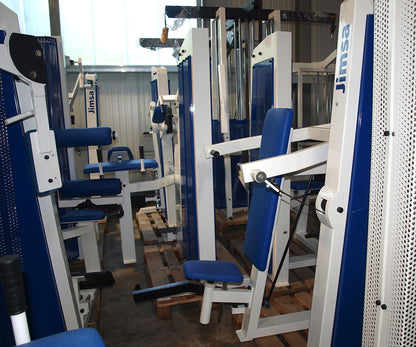 Jimsa Kraftgerätepark Proline Set 4, Fitnessstudio Geräte Ausstattung, gebraucht