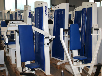 Jimsa Fitnessline- und Professionalline Kraftgerätepark, Fitnessstudio, Weiß, gebraucht