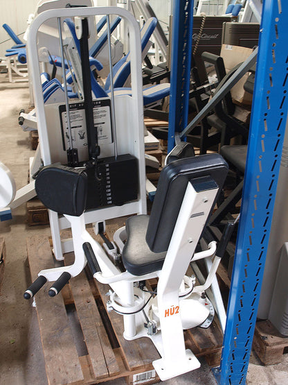 Cybex Abductor and Adductor Set, Strength Training Equipment, White, Used