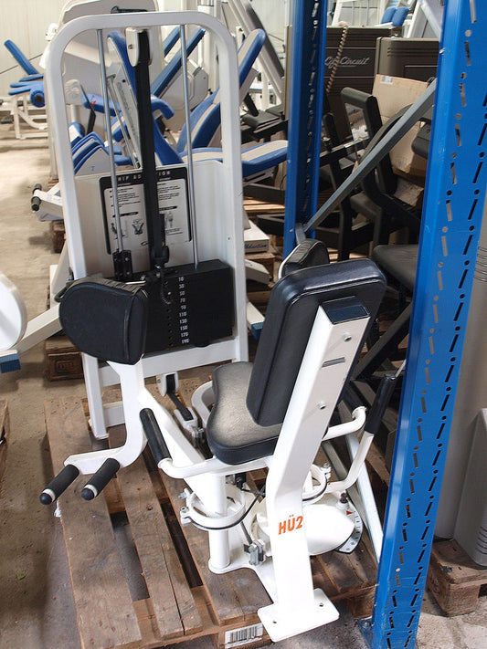 Cybex Abductor and Adductor Set, Strength Training Equipment, White, Used