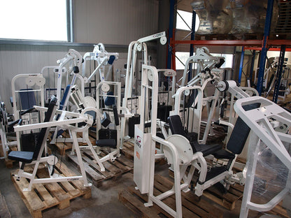 Cybex Kraftgerätepark, gebraucht, 10 Fitnessgeräte, Fitnessstudio Ausstattung