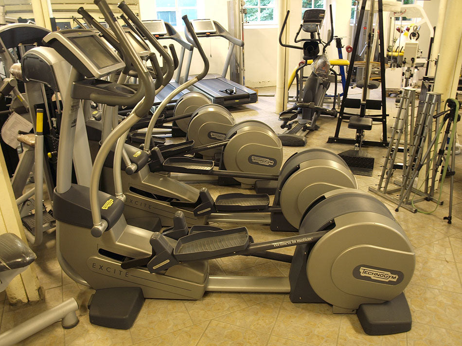 TechnoGym Excite Line 500 / 700 cardio equipment, 4 fitness machines, used