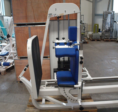 Proxomed Compass functional press, adjustable leg press, tilting gyroscope, MPG, frame color white, used - refurbished condition