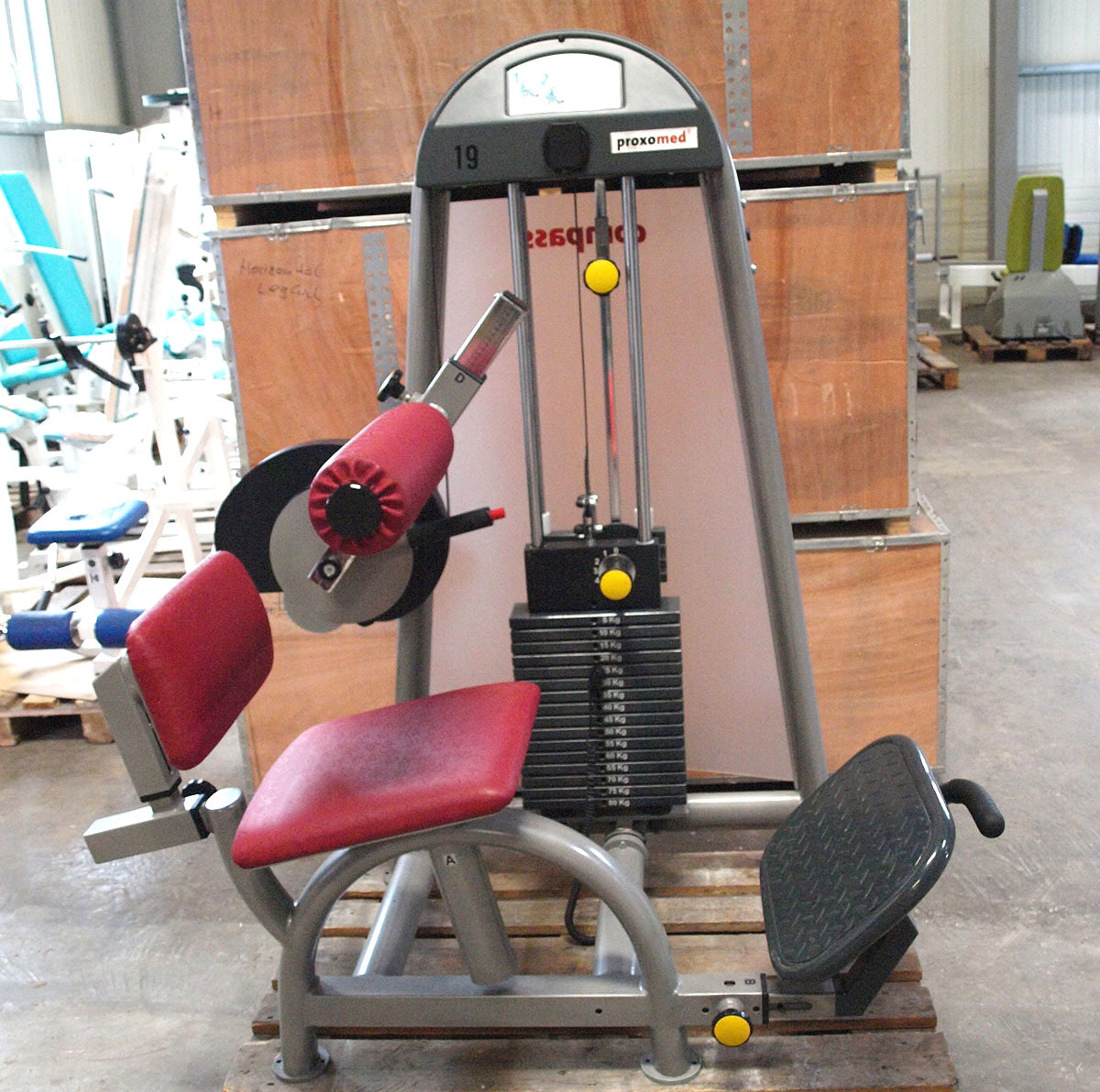 Proxomed Compass 530 Rückenbeuger, Bauchmaschine, Abs, MPG, gebraucht - überholter Zustand