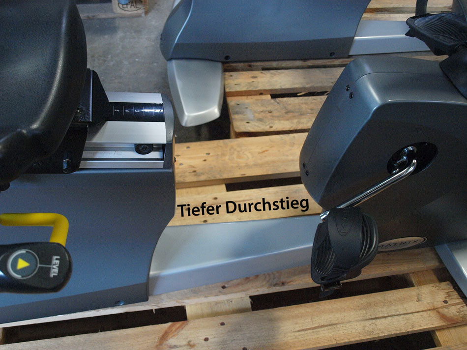 Matrix R5x Recumbent Cycle, Liegeergometer, Neues Modell, gebraucht - überholter Zustand