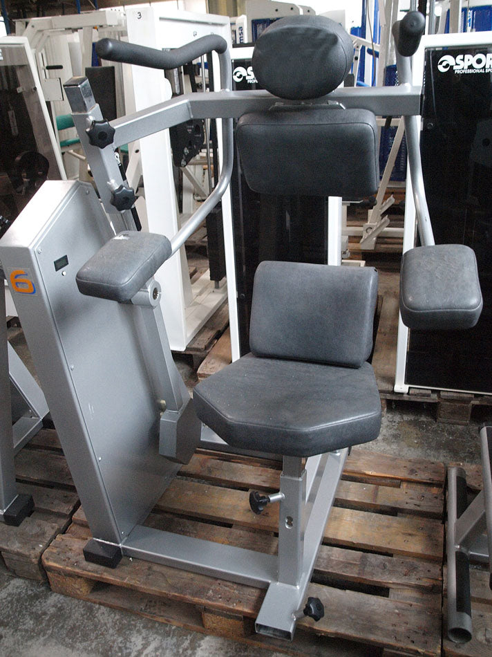 effective Zirkel - 9 Fitnessgeräte, Circuit Training, Farbe Silbergrau, gebraucht