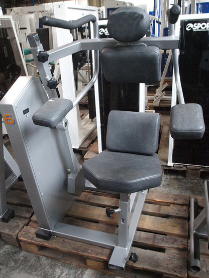effective Zirkel - 9 Fitnessgeräte, Circuit Training, Farbe Silbergrau, gebraucht
