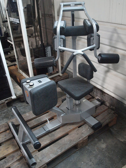effective Zirkel - 9 Fitnessgeräte, Circuit Training, Farbe Silbergrau, gebraucht