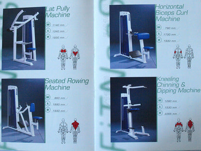 Jimsa Kraftgerätepark Proline Set 4, Fitnessstudio Geräte Ausstattung, gebraucht