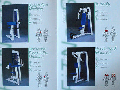 Jimsa Kraftgerätepark Professional Line, ca. 20 Kraftgeräte, Set 3