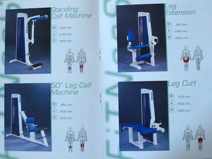 Jimsa Kraftgerätepark Professional Line, ca. 20 Kraftgeräte, Set 3