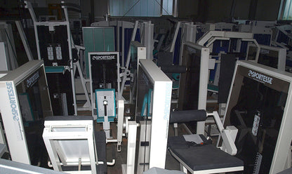 Sportesse Kraftgerätepark, 17 Fitnessgeräte, komplette Fitnessstudio Ausstattung, gebraucht