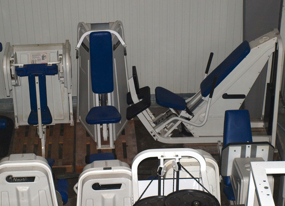 Nautilus Kraftgerätepark, Next Generation, 11 Fitnessgeräte, gebraucht