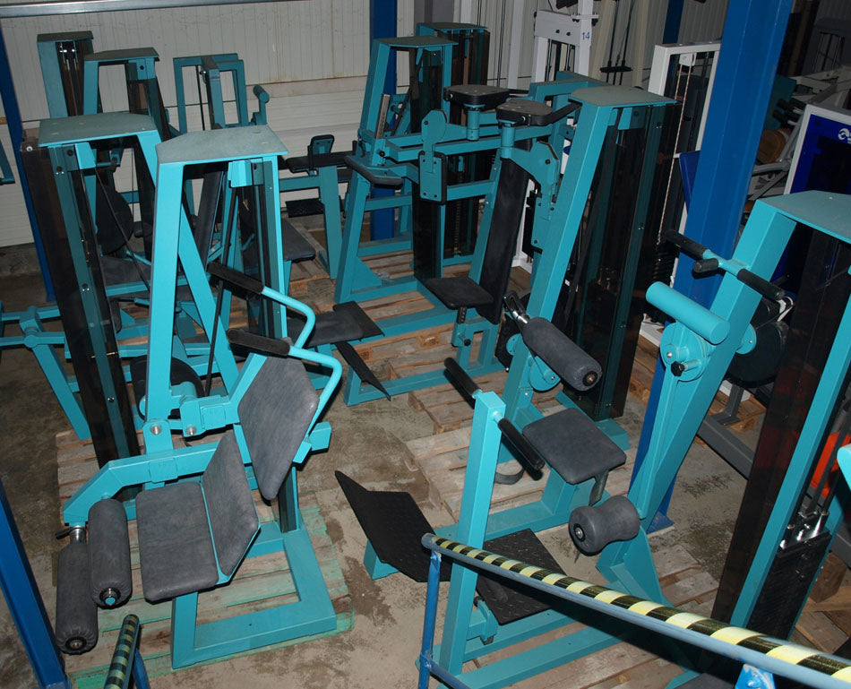 Gym 80 Gerätepark, Edition Line, 13 Kraftgeräte mit Plexiglasverkleidung, gebraucht