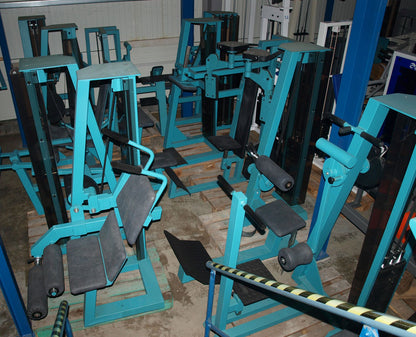 Gym 80 Gerätepark, Edition Line, 13 Kraftgeräte mit Plexiglasverkleidung, gebraucht