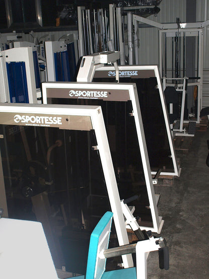 Sportesse Kraftgerätepark, 17 Fitnessgeräte, komplette Fitnessstudio Ausstattung, gebraucht