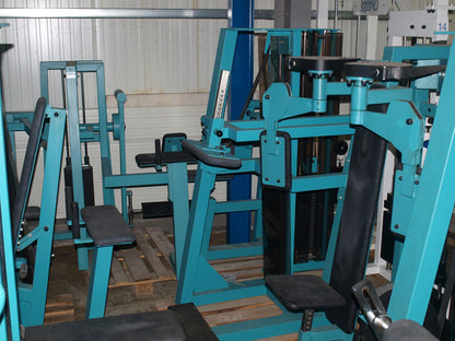 Gym 80 Gerätepark, Edition Line, 13 Kraftgeräte mit Plexiglasverkleidung, gebraucht