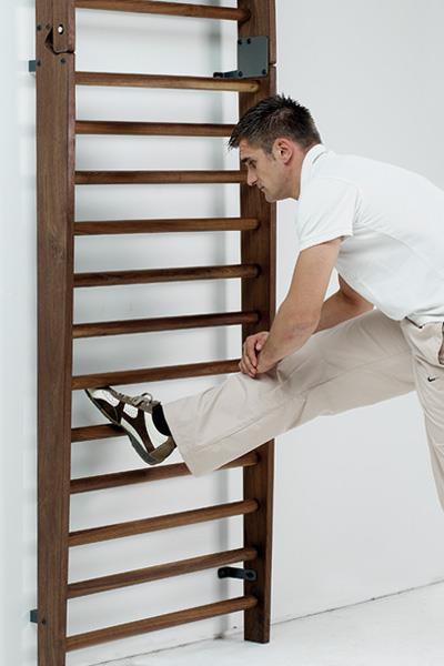 WaterRower NOHrD Wall Bars Walnut, 10 or 14 rungs