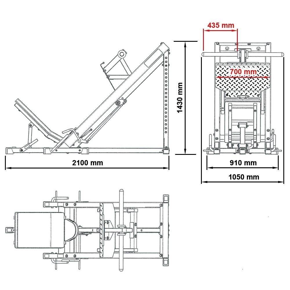 ATX Leg Press Classic 45° - Beinpresse