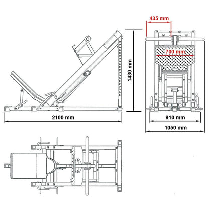 ATX Leg Press Classic 45° - Beinpresse