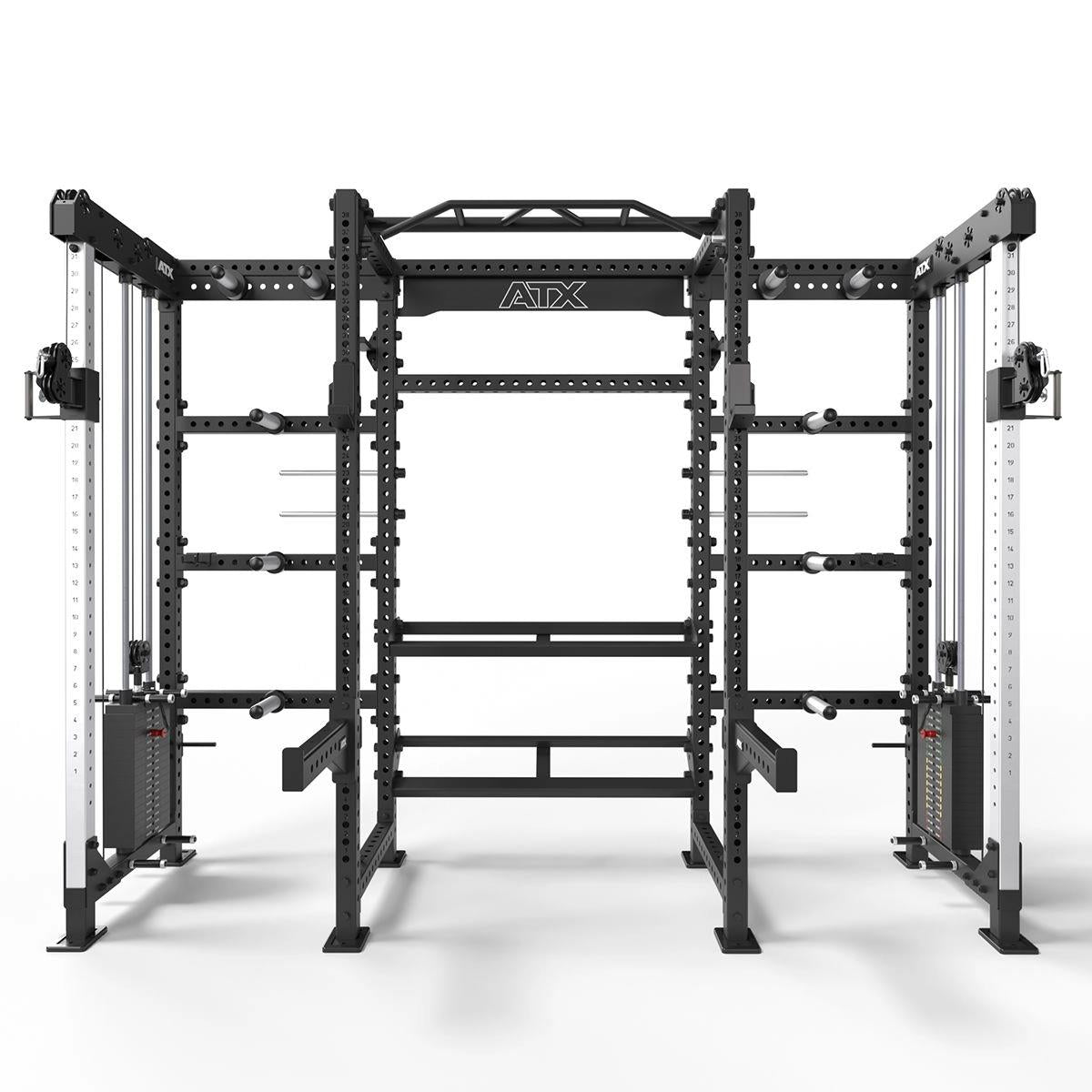 ATX Cable Cross Rack mit 2 x 90 kg Steckgewichten und vielen Extras