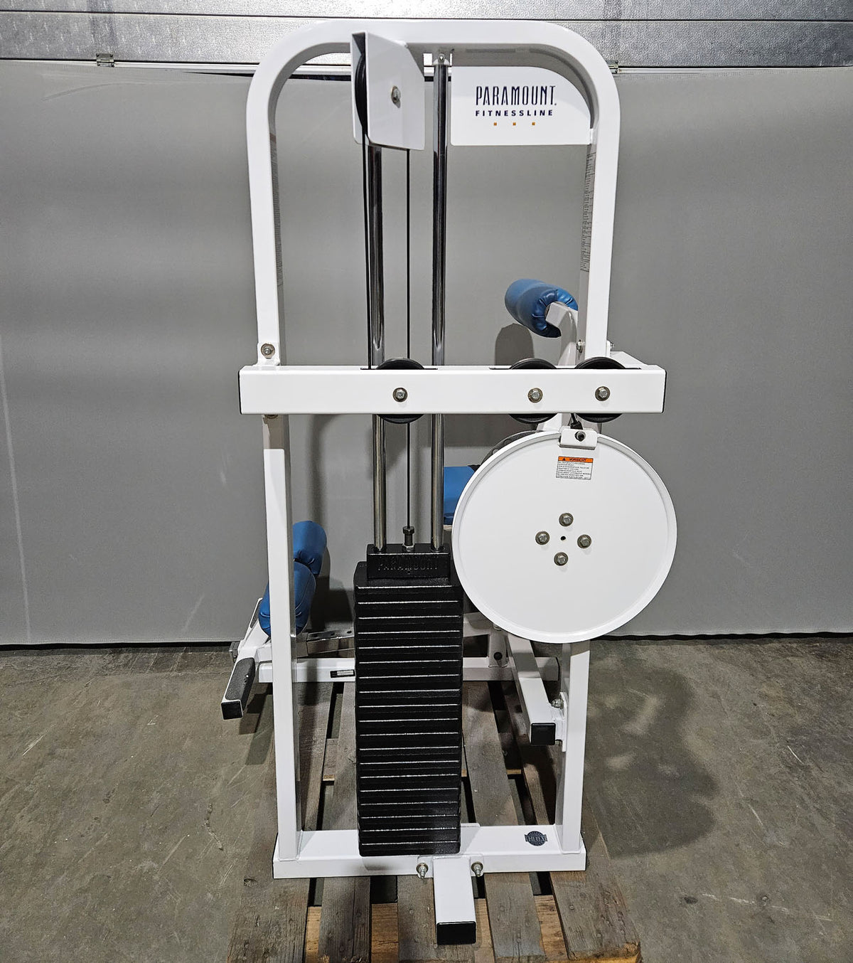 Paramount Back-Ab Model 1800 - Bauchmaschine und Rückenstrecker 2 in 1 Kombimaschine, Lower back and Abdominal, Made in USA, Farbe Weiß, gebraucht - geprüfter Zustand