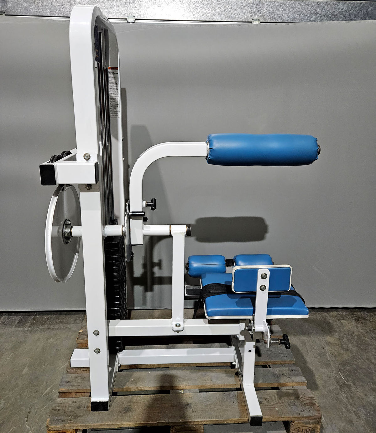 Paramount Back-Ab Model 1800 - Bauchmaschine und Rückenstrecker 2 in 1 Kombimaschine, Lower back and Abdominal, Made in USA, Farbe Weiß, gebraucht - geprüfter Zustand
