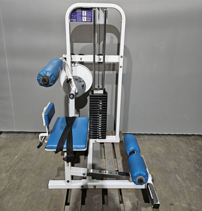 Paramount Back-Ab Model 1800 - Bauchmaschine und Rückenstrecker 2 in 1 Kombimaschine, Lower back and Abdominal, Made in USA, Farbe Weiß, gebraucht - geprüfter Zustand