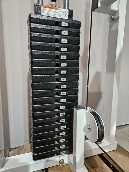Paramount Inner-Outer Thigh Model 1400 - Abductors and Adductors 2 in 1 Combination Machine - Hip Abduction and Hip Adduction, Made in USA, used - tested condition