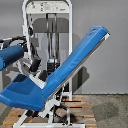 Paramount Leg Curl seated Model PL 2100 - Beinbeuger sitzend, Kniebeuger, Made in USA, Farbe Weiß, gebraucht - geprüfter Zustand
