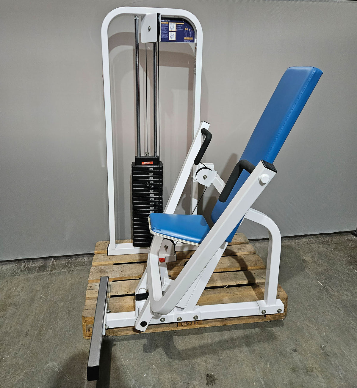 Paramount Chest Press Modell 800 - Bankdrückmaschine, Brustpresse, Made in USA, gebraucht - geprüfter Zustand